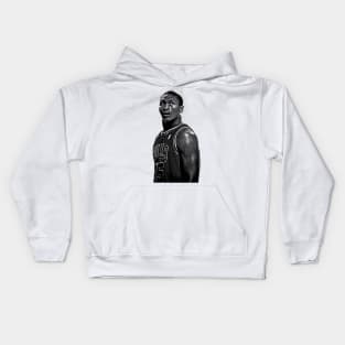 Ron Artest || Vintage Pencil Drawing Kids Hoodie